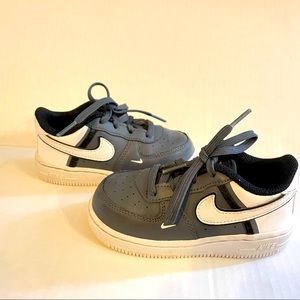 Air Force 1 Low Toddler Sz 8c Grey and White